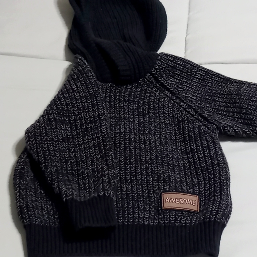 Unisex toddler sweater. Like new. Soft and cute